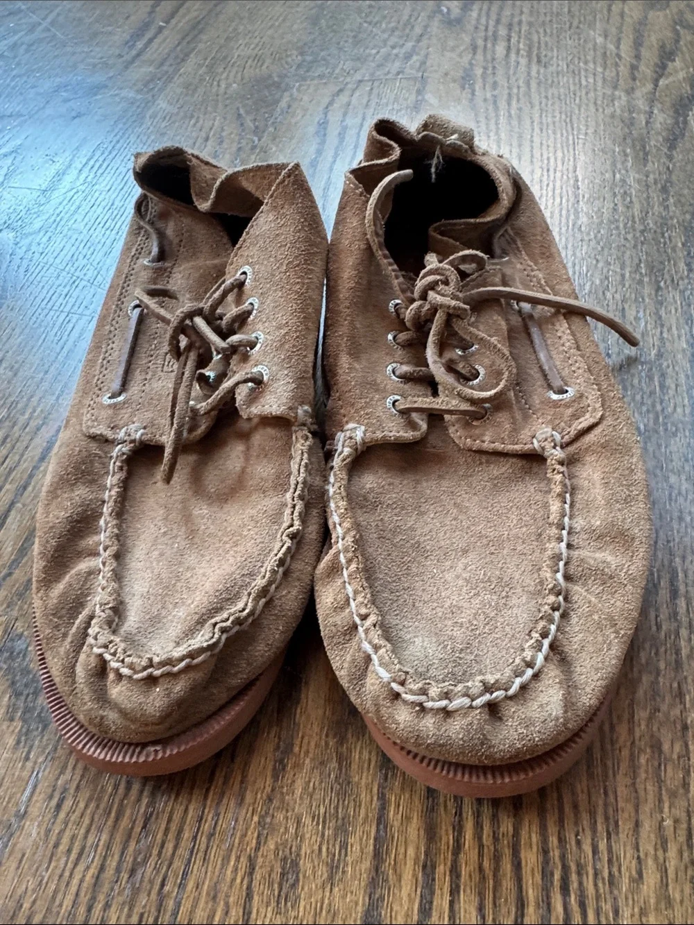 Sperry Suede Mens Lace Up Shoe
